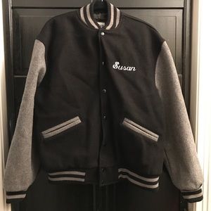 Disney Letterman Bomber Jacket Embroidered “Susan”